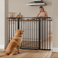 Cumbor 2-Pack Extra-Tall Auto-Close Dog Gates