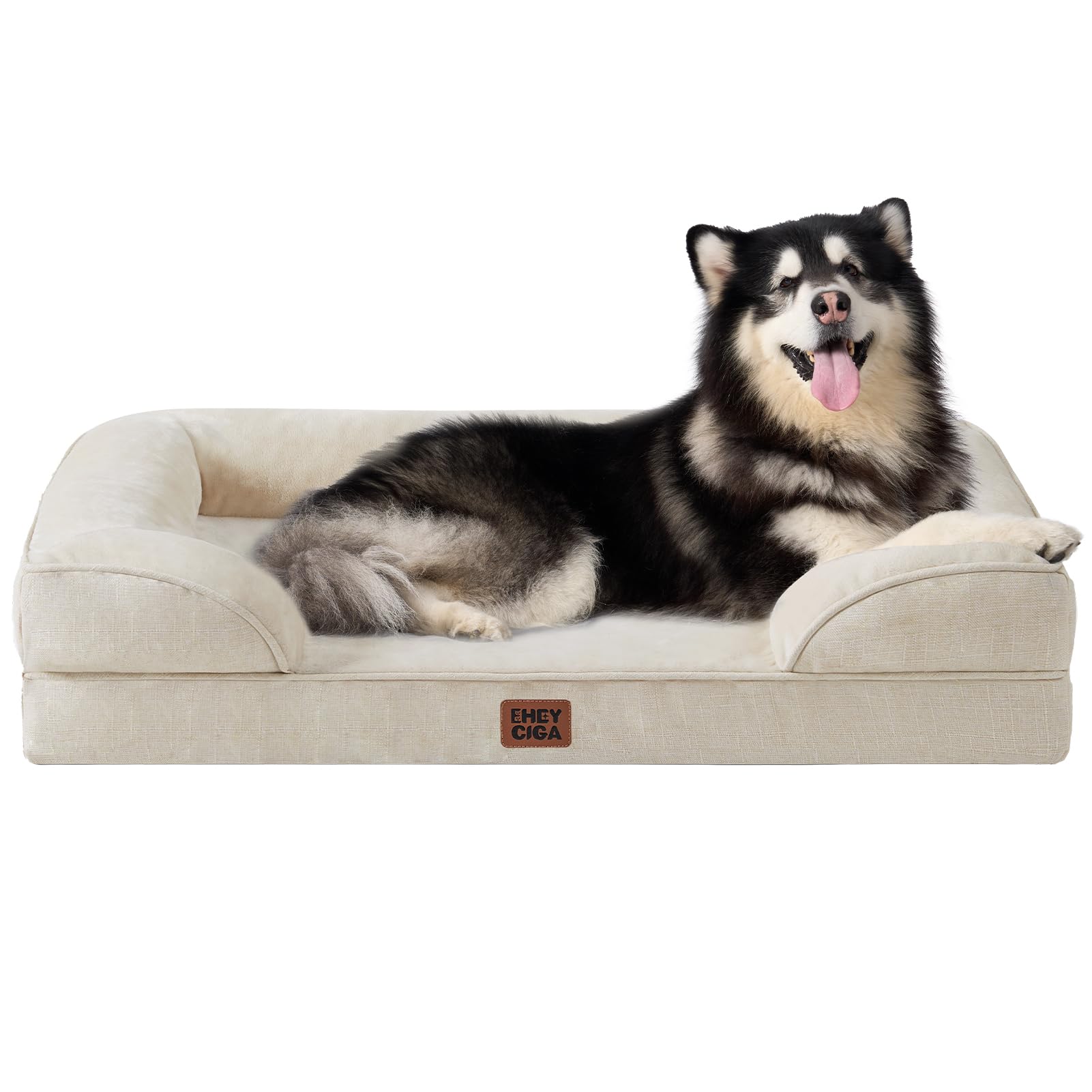 EHEYCIGA Waterproof Orthopedic Memory Foam Dog Bed