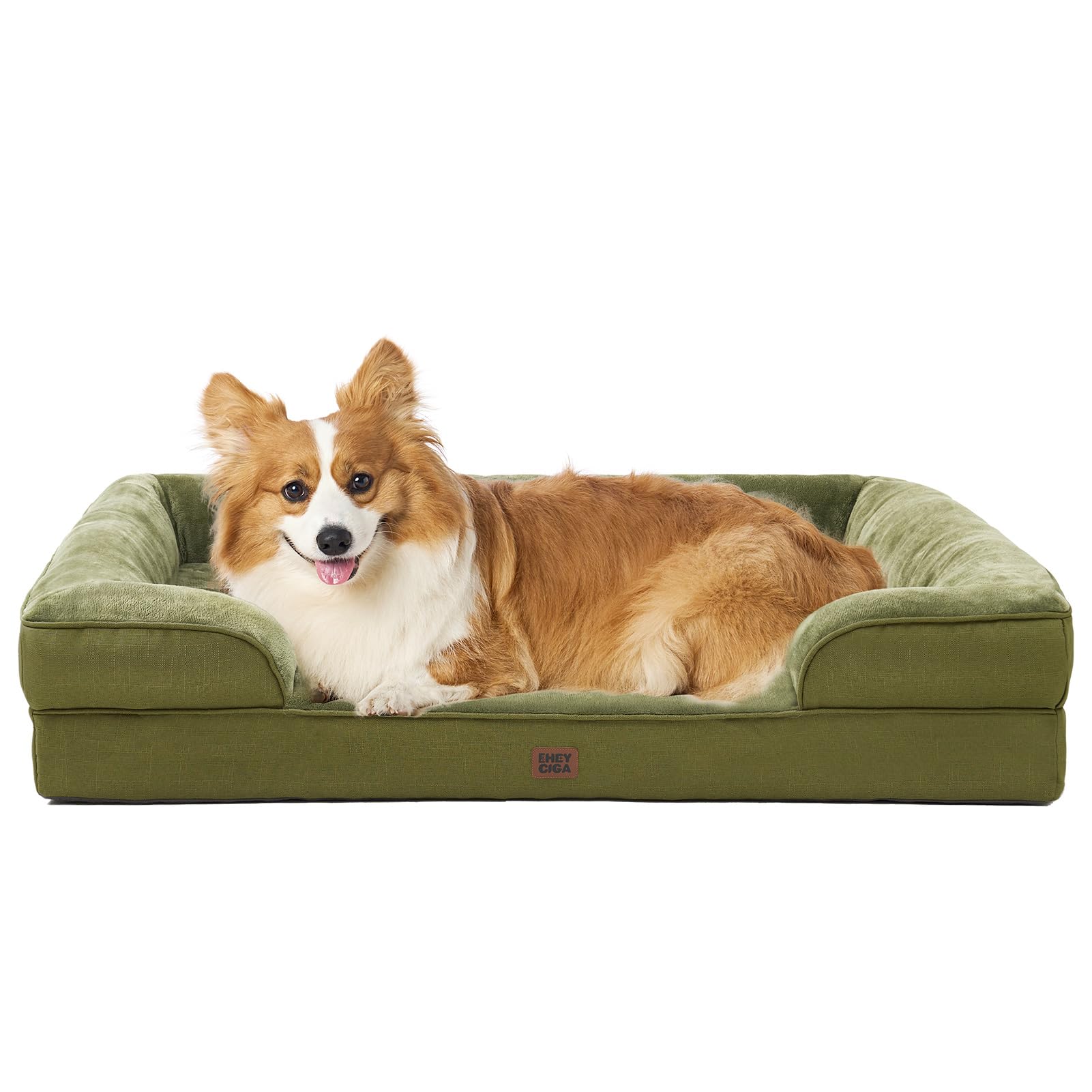 EHEYCIGA Waterproof Orthopedic Memory Foam Dog Bed