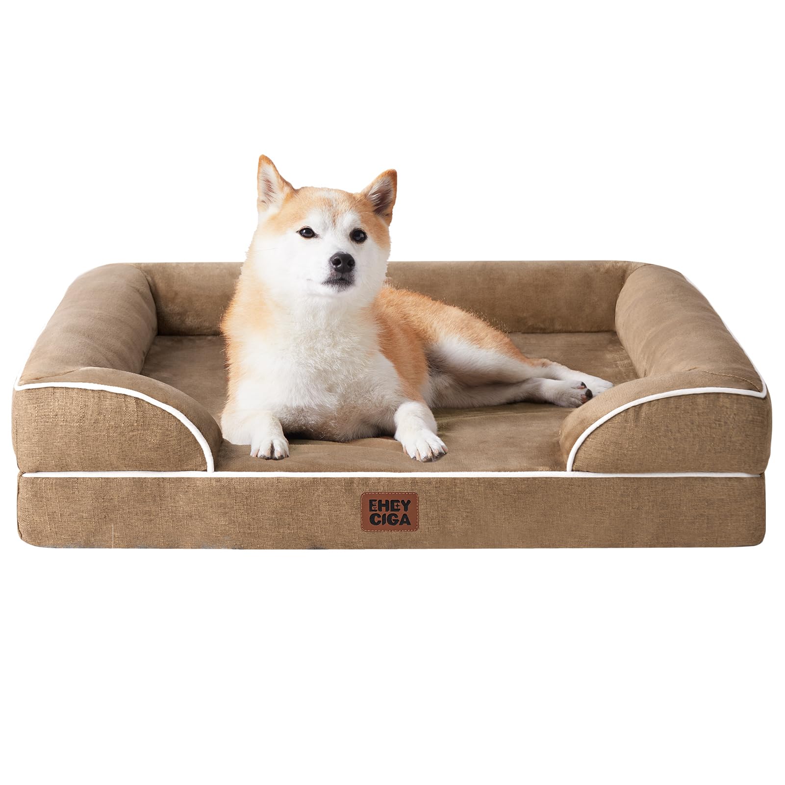 EHEYCIGA Waterproof Orthopedic Memory Foam Dog Bed