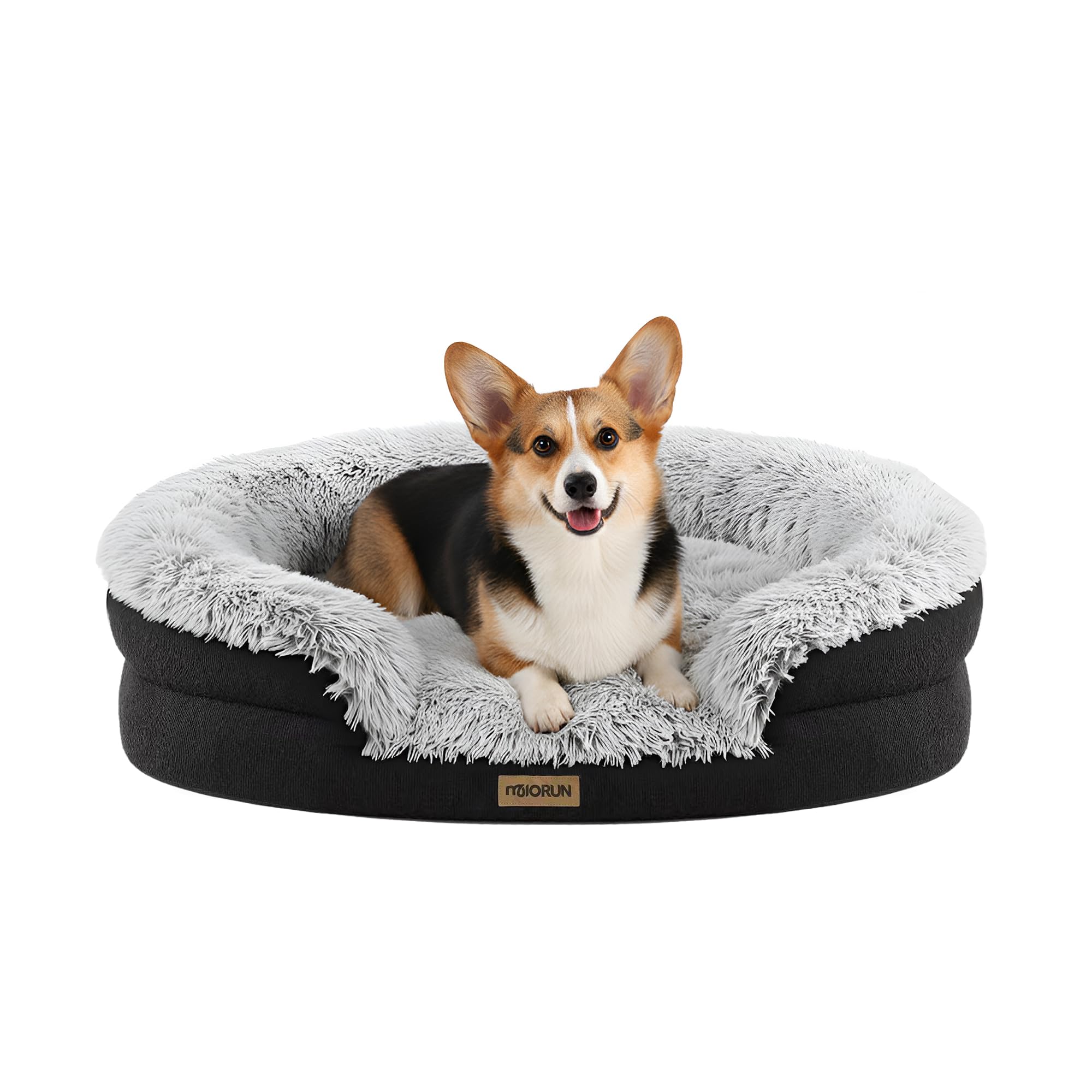 Plush Fluffy Calming Dog Bed for Cozy Everyday Comfort