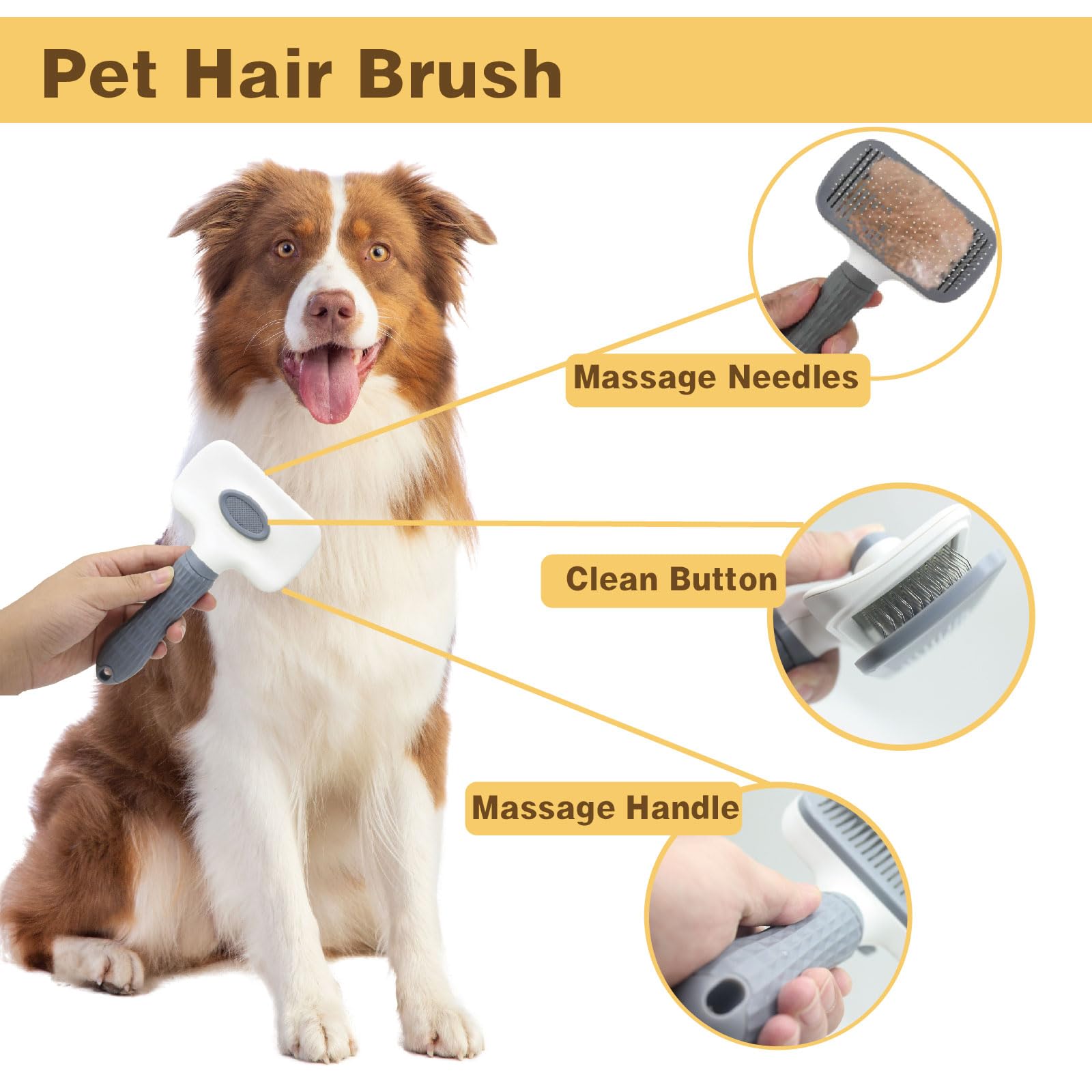 8-in-1 Home Pet Grooming Kit for Dogs and Cats