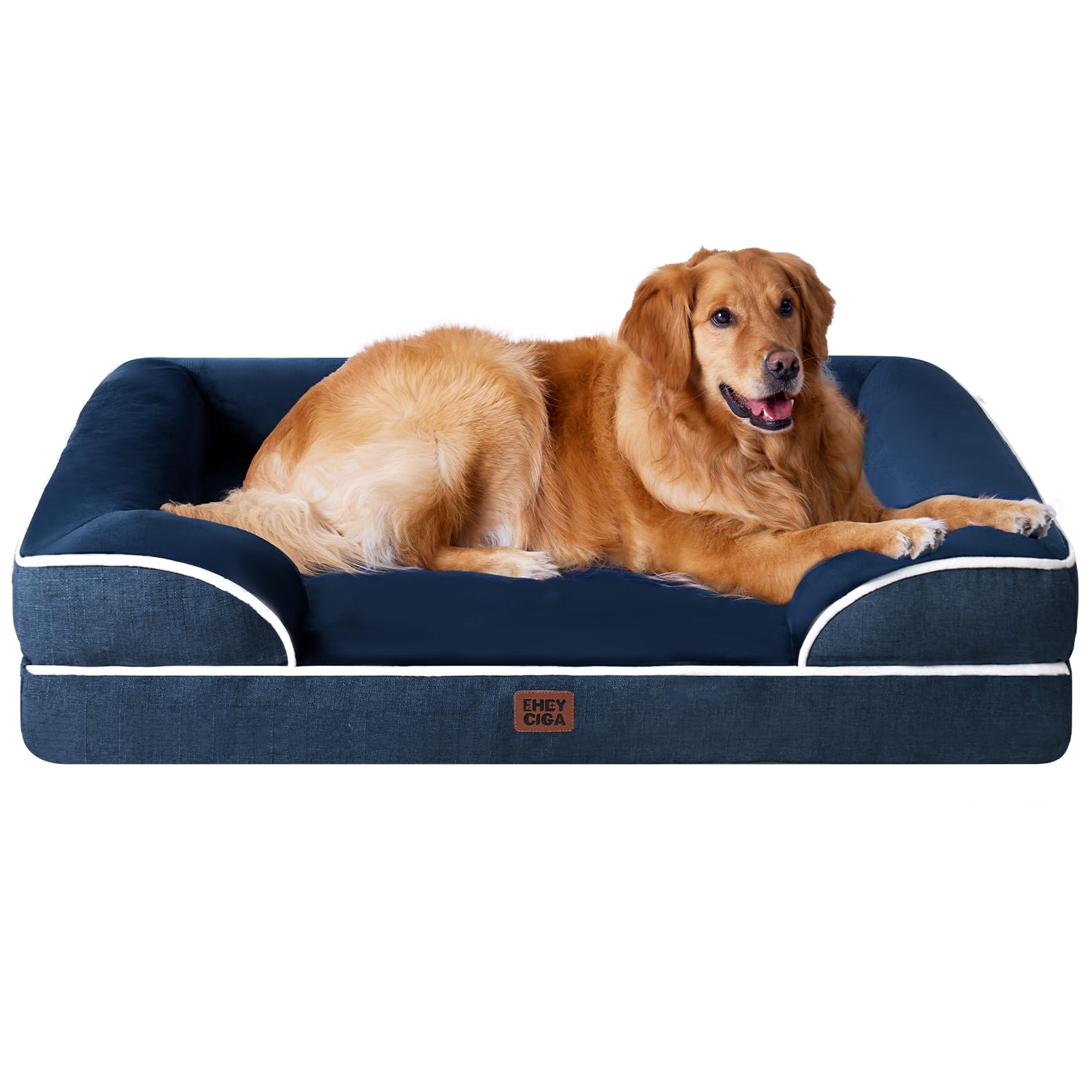 EHEYCIGA Waterproof Orthopedic Memory Foam Dog Bed