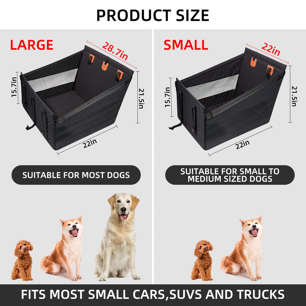 TKYZ Waterproof Dog Car Seat Extender and Backseat Hammock