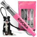 KIVORA Adjustable Ultrasonic Dog Training Whistle 4-Pack