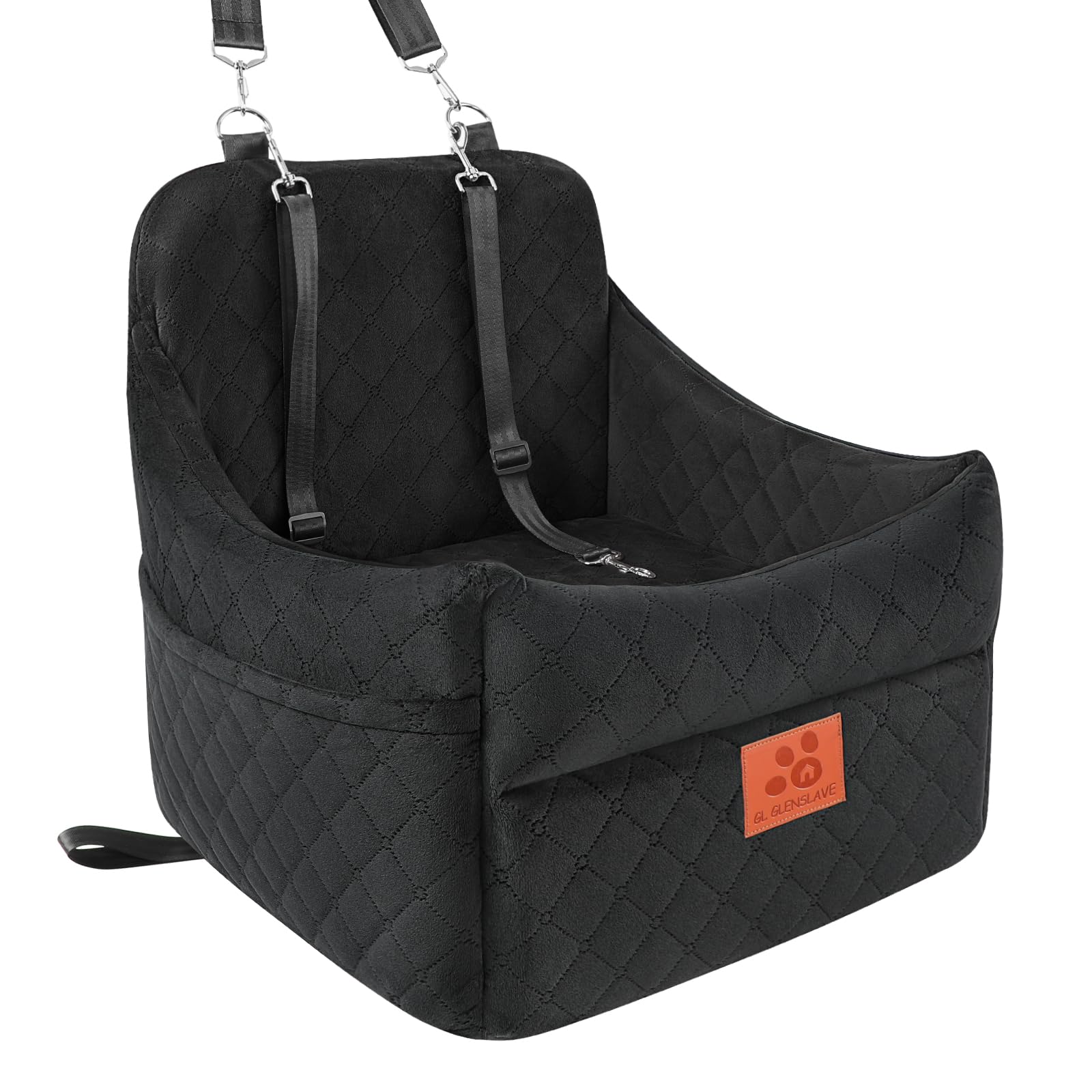 GL GLENSLAVE Dog Booster Car Seat for Dogs Up to 35 lb
