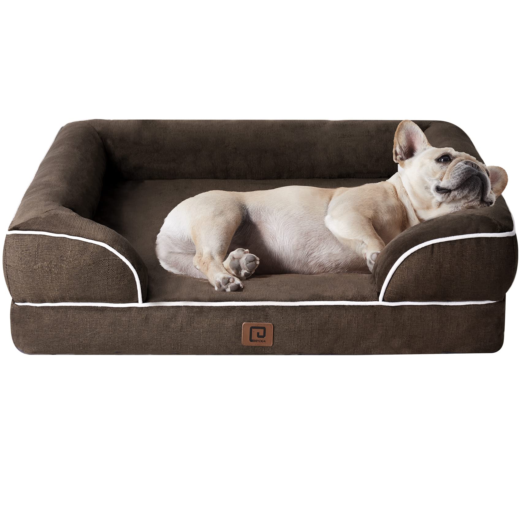 EHEYCIGA Waterproof Orthopedic Memory Foam Dog Bed