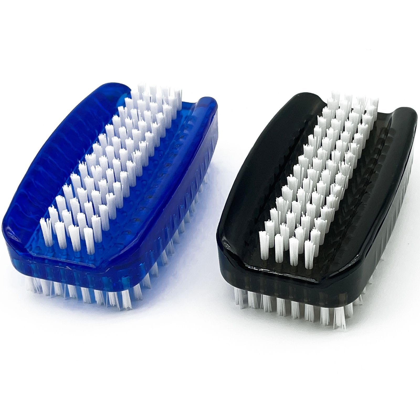 GKETN Double-Sided Nylon Nail Cleaning Brushes, 2-Pack