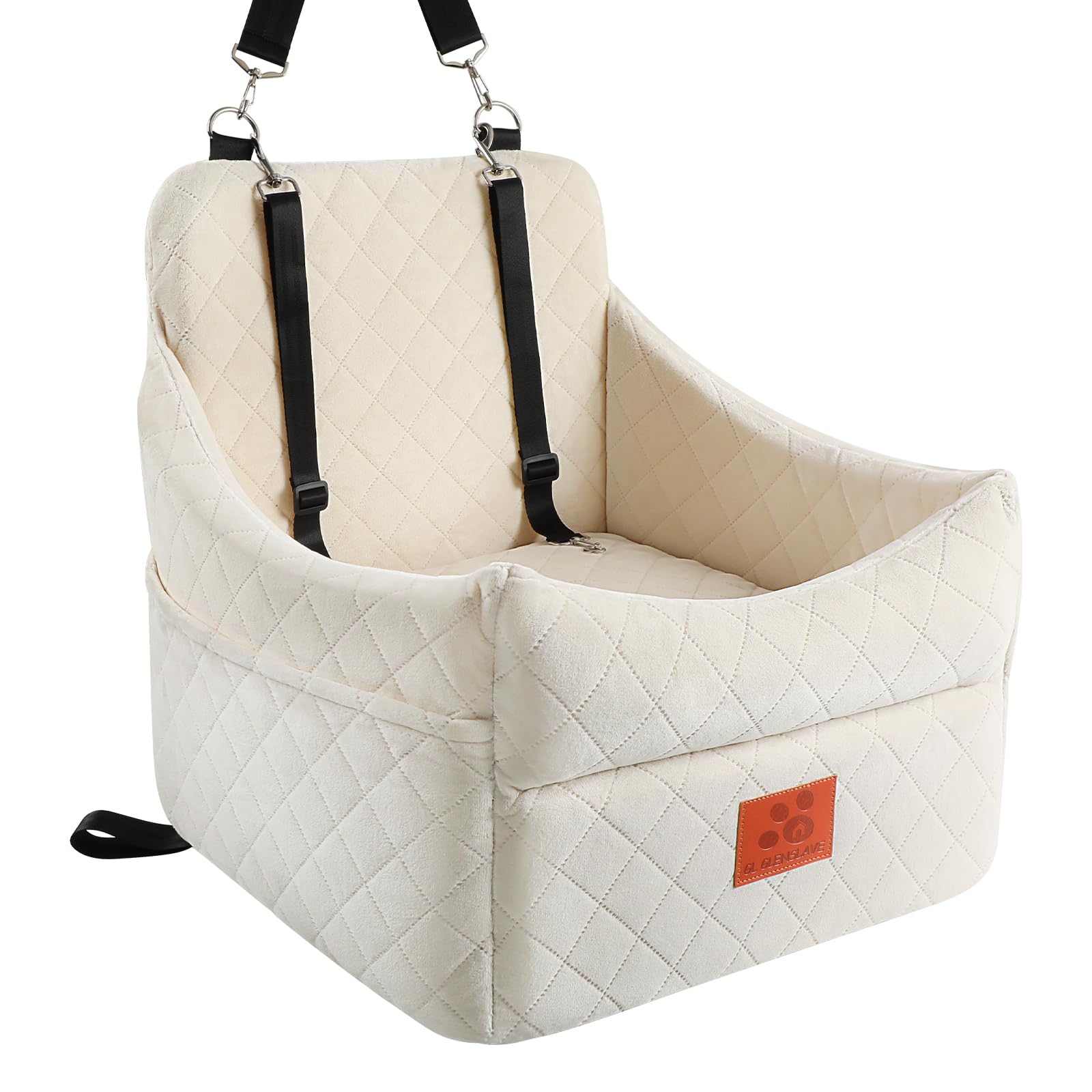 GL GLENSLAVE Dog Booster Car Seat for Dogs Up to 35 lb