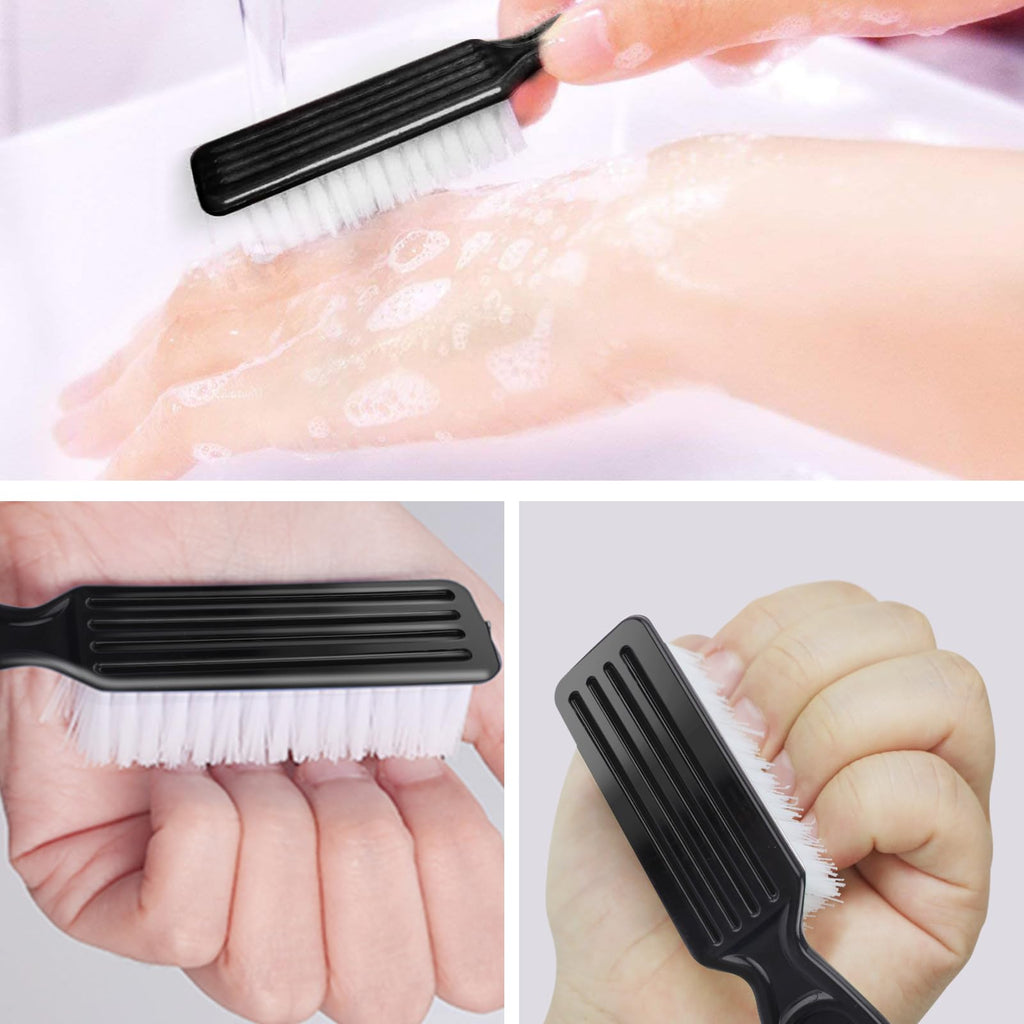 NICEMOVIC Handle-Grip Nail Cleaning Brushes, 10-Pack