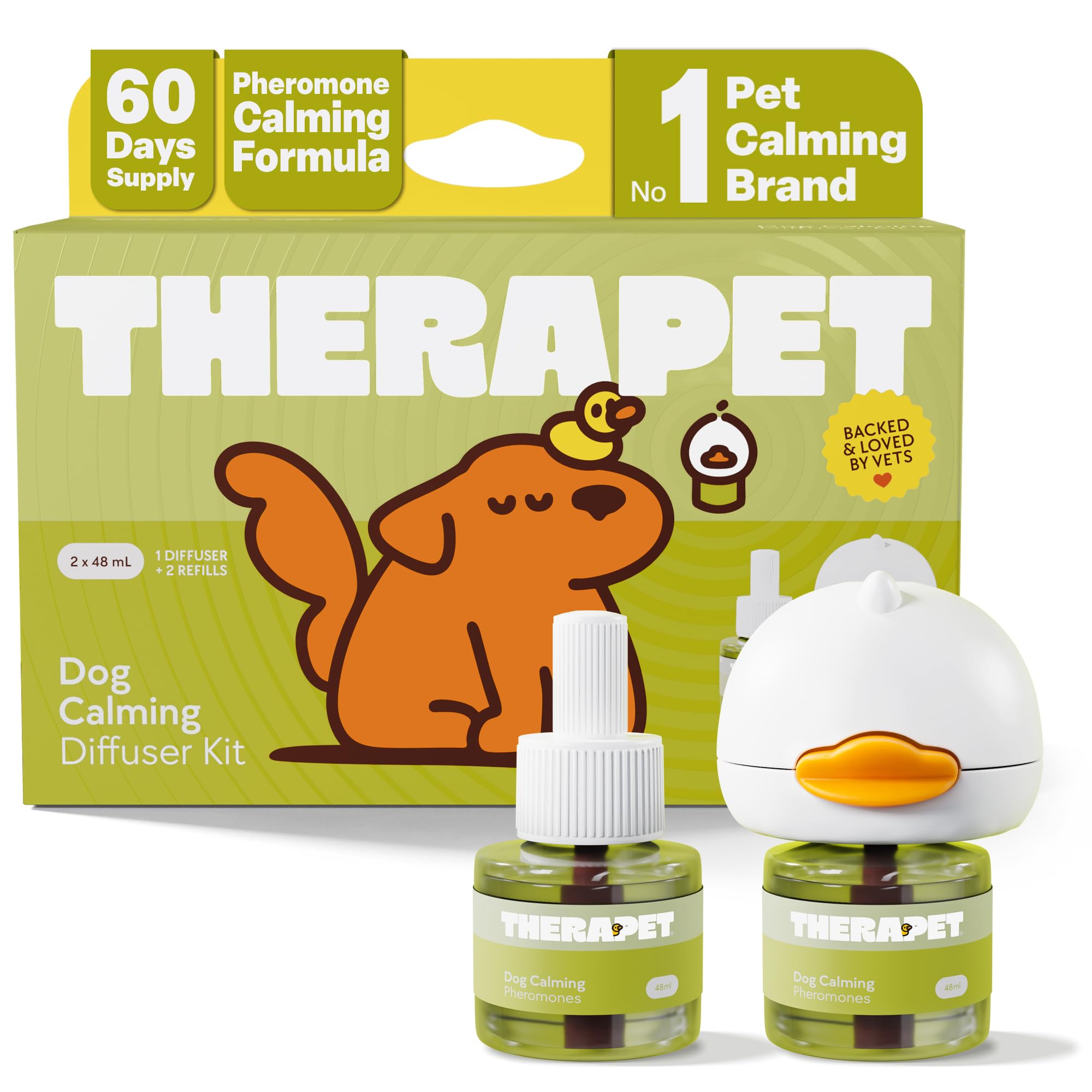 60-Day Dog Calming Diffuser with Refill for Anxiety