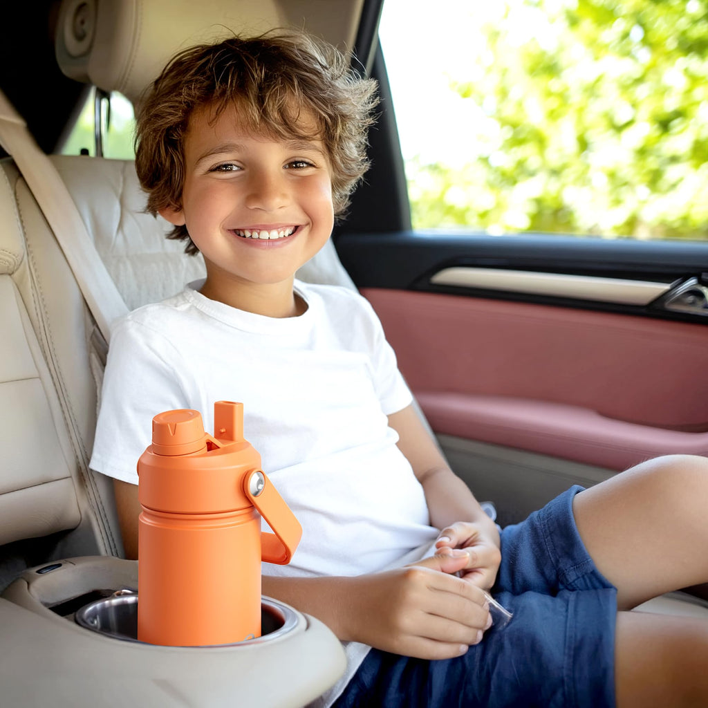 ENCOOL Insulated Dog Water Bottle with Built-In Straw