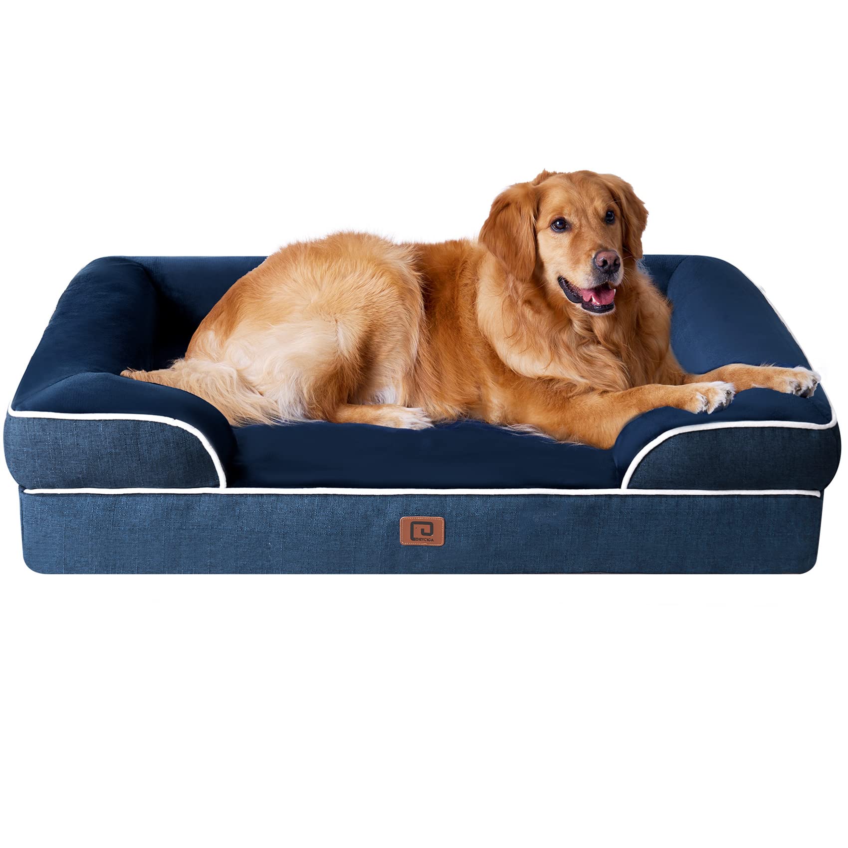 EHEYCIGA Waterproof Orthopedic Memory Foam Dog Bed