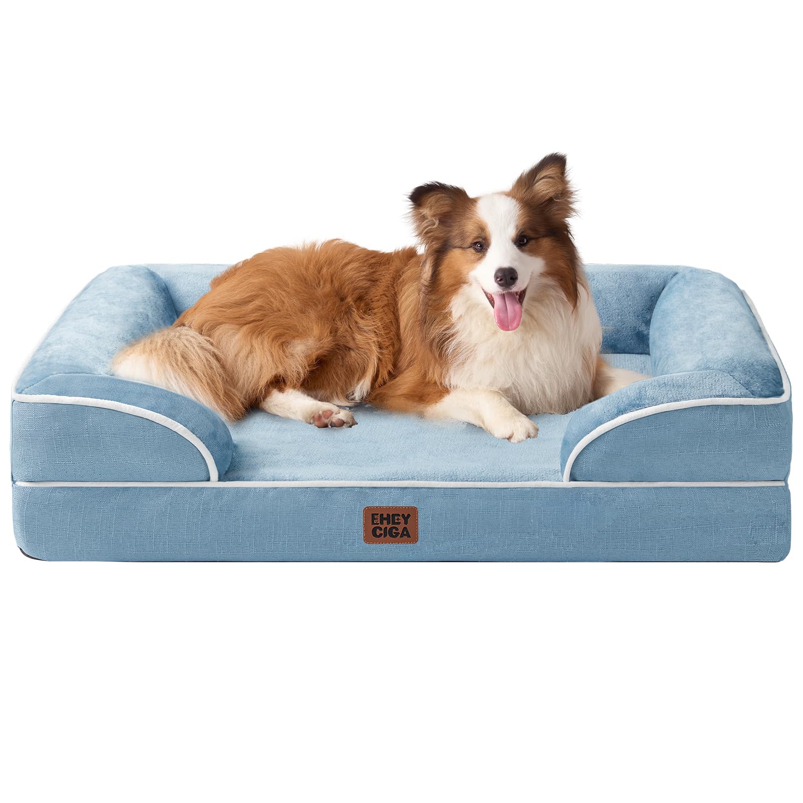 EHEYCIGA Waterproof Orthopedic Memory Foam Dog Bed