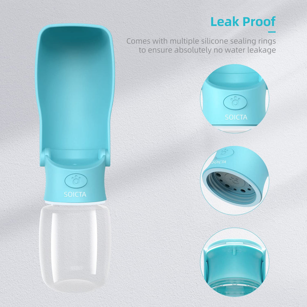 Portable Leak-Proof Dog Water Bottle for Walking