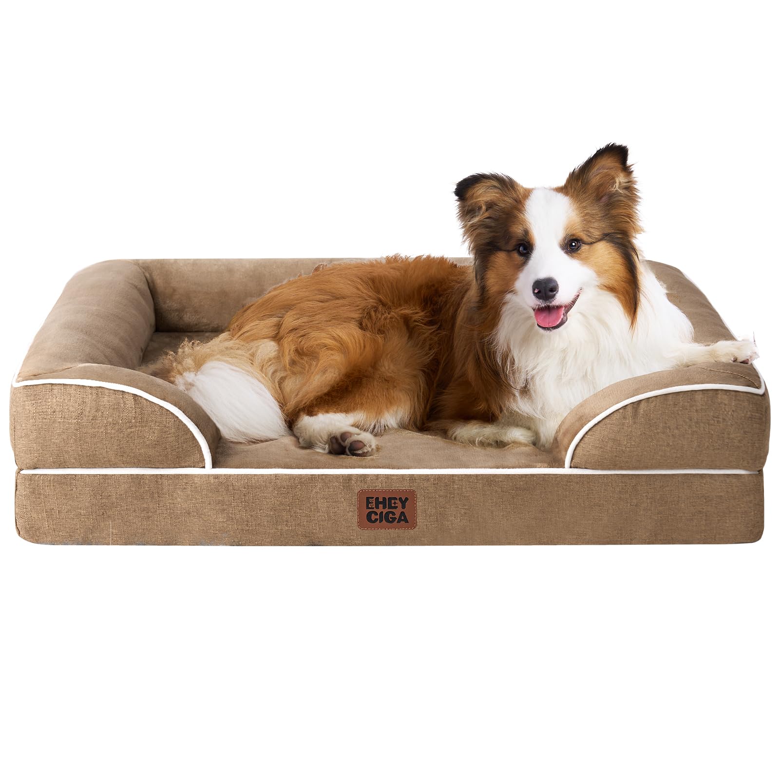 EHEYCIGA Waterproof Orthopedic Memory Foam Dog Bed