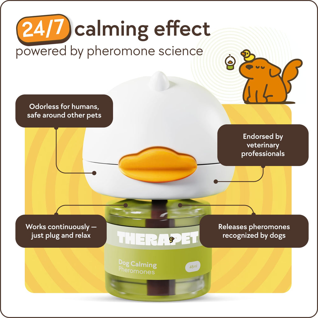 60-Day Dog Calming Diffuser with Refill for Anxiety