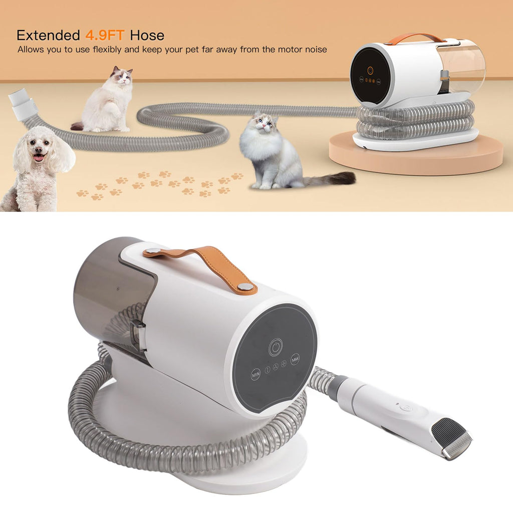 Luocute 2L Low-Noise Pet Grooming Vacuum Kit