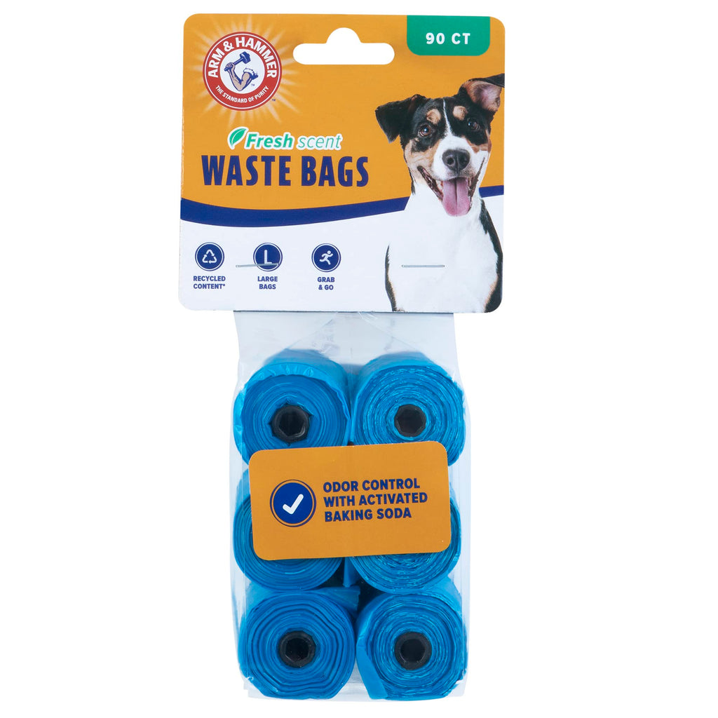 Arm & Hammer Fresh-Scent Dog Waste Bag Refills, 90-Count