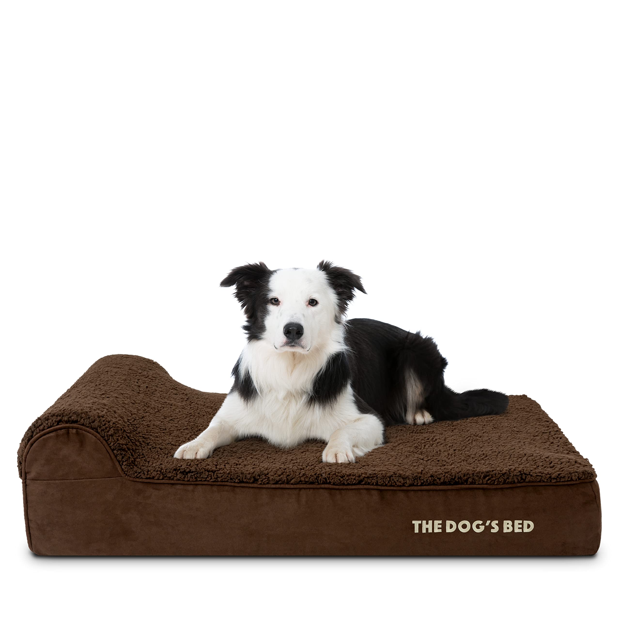 The Dog’s Bed Orthopedic Memory Foam Bed with Headrest