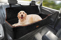 Large Dog Car Seat Bed with Safety Tethers and Storage