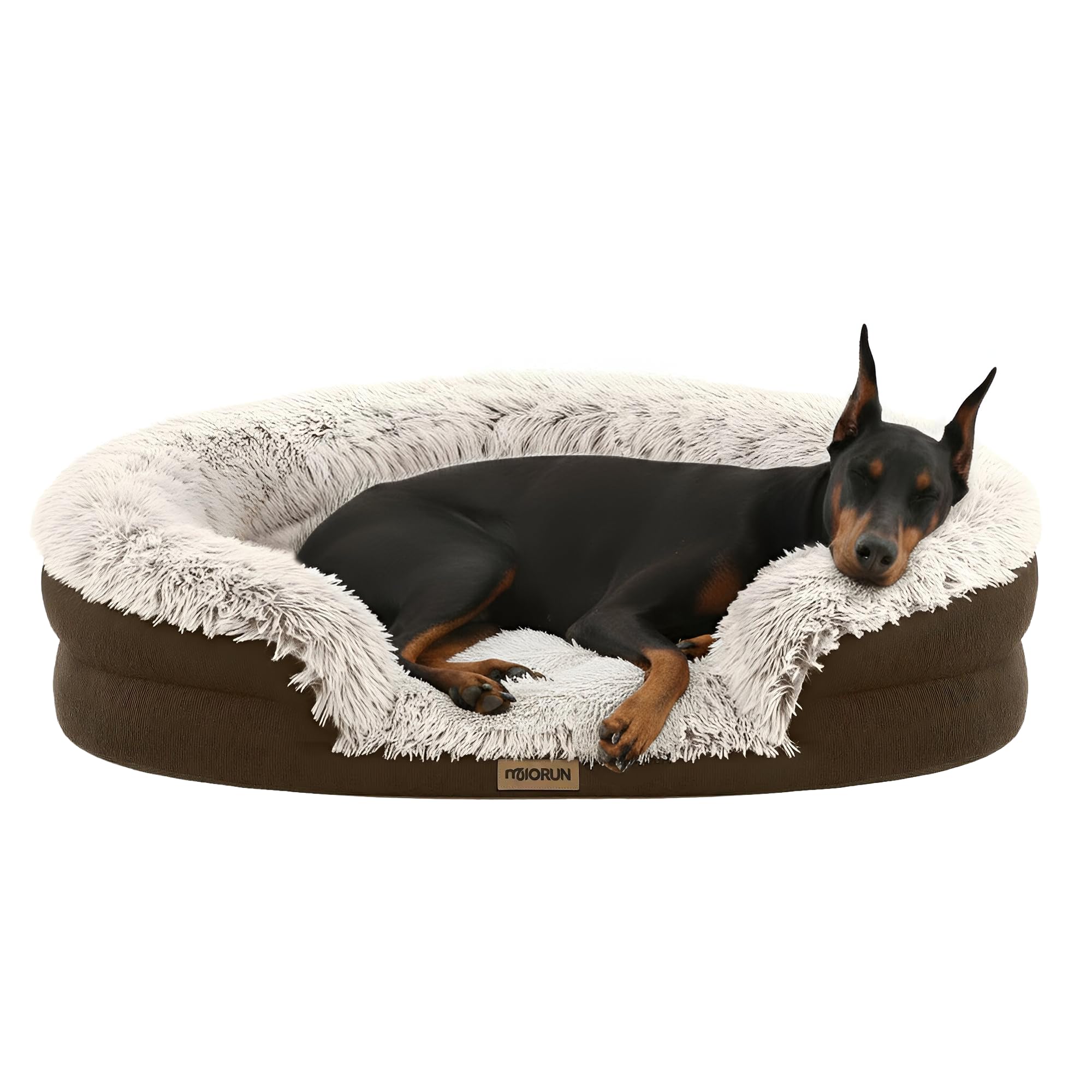 Plush Fluffy Calming Dog Bed for Cozy Everyday Comfort