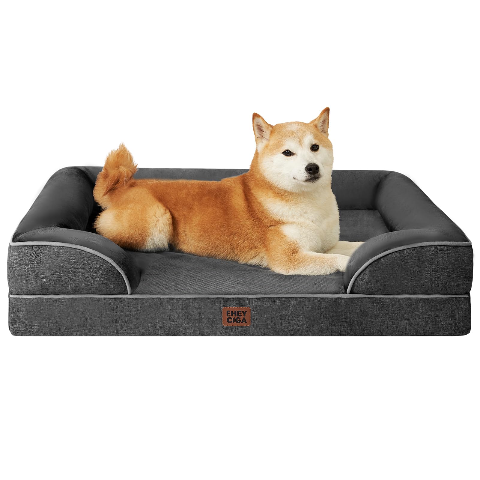 EHEYCIGA Waterproof Orthopedic Memory Foam Dog Bed
