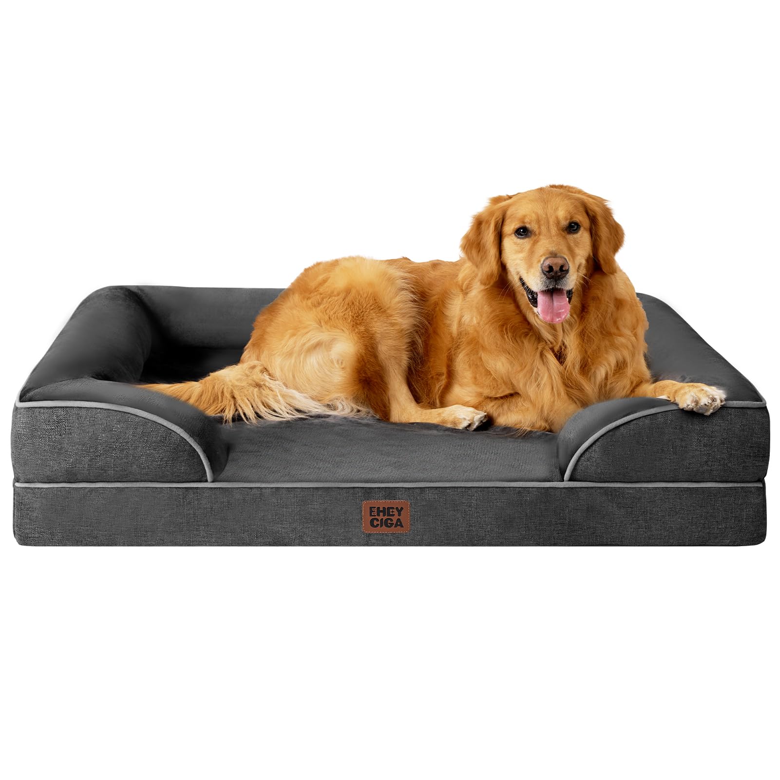 EHEYCIGA Waterproof Orthopedic Memory Foam Dog Bed
