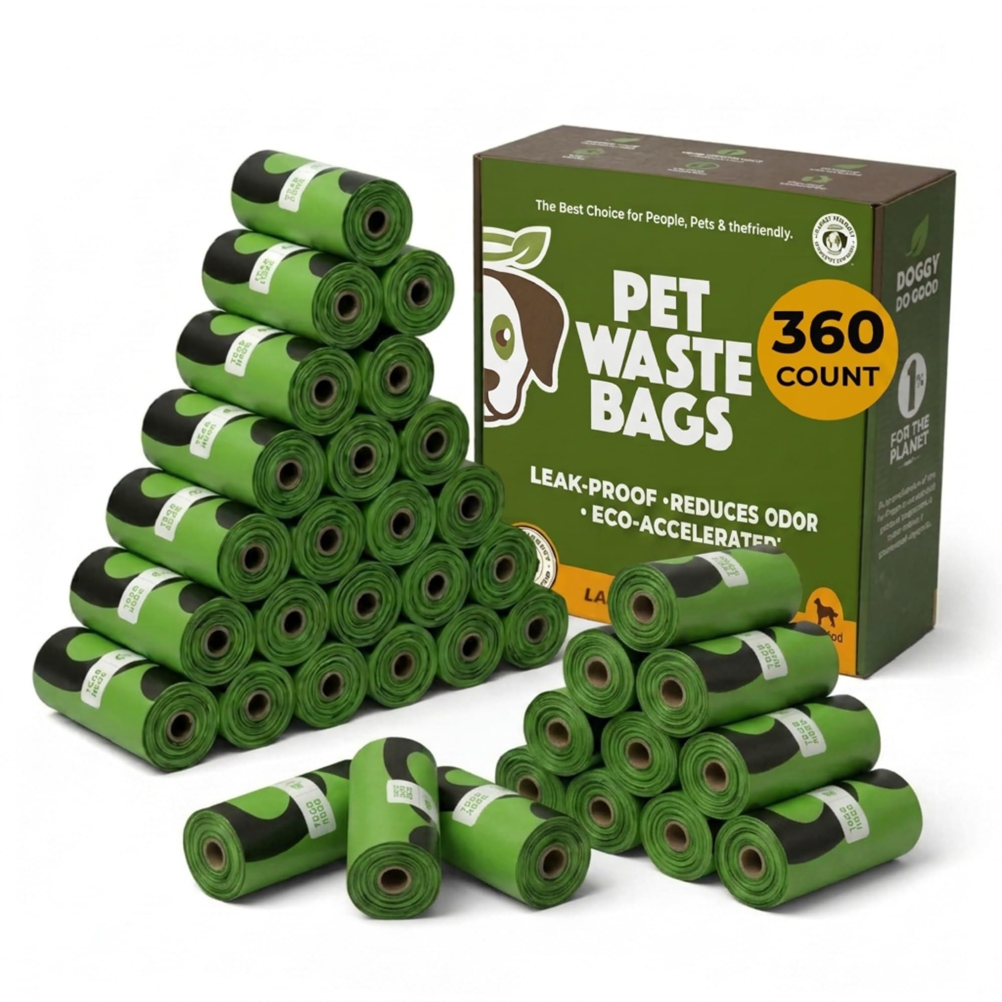 No-Handle Dog Waste Bags for Clean and Easy Pickup