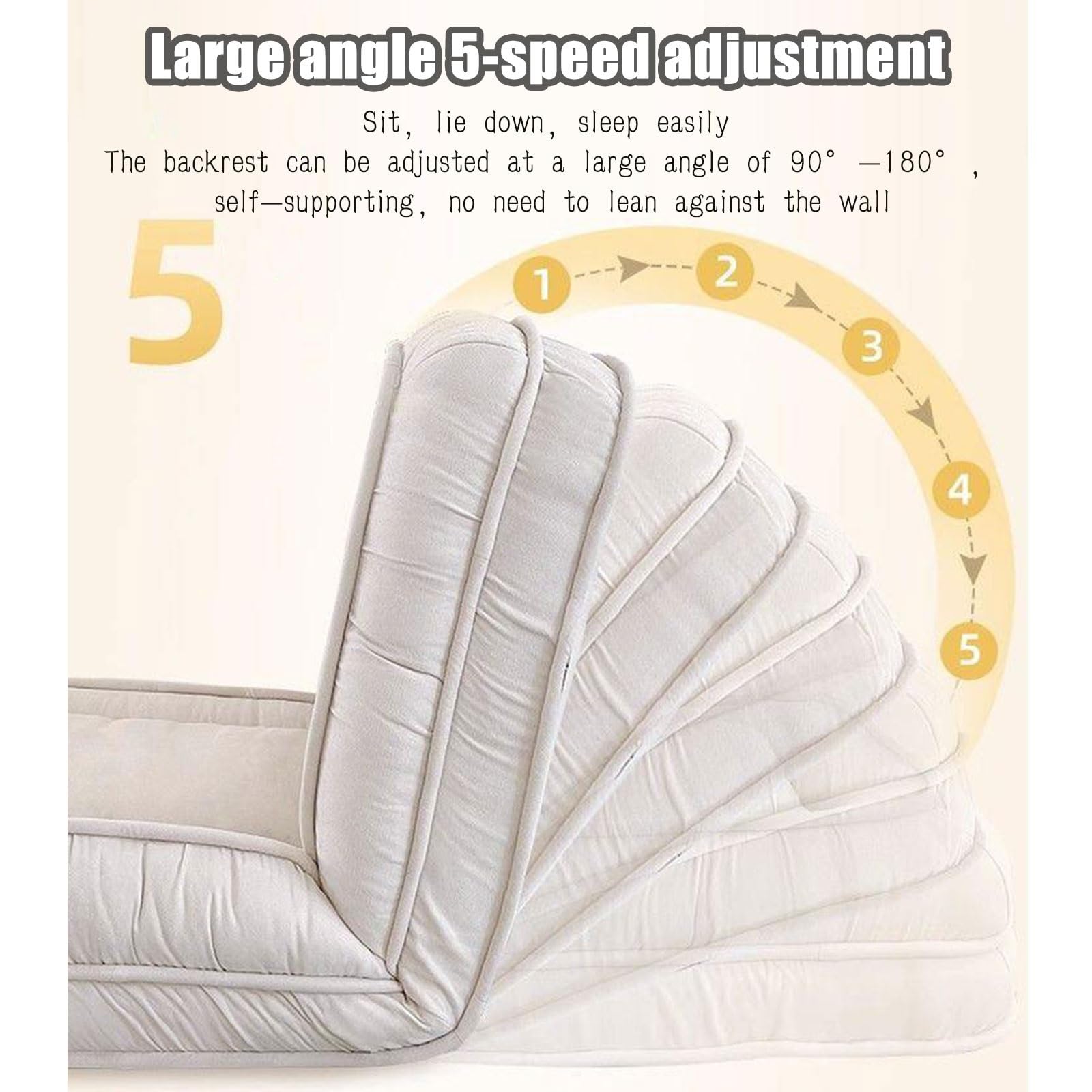 CUIYMXSC Adjustable Human-Sized Dog Bed and Lounge Chair