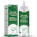 EcoStylife Dog Ear Hair Removal Kit with Powder and Trimmer