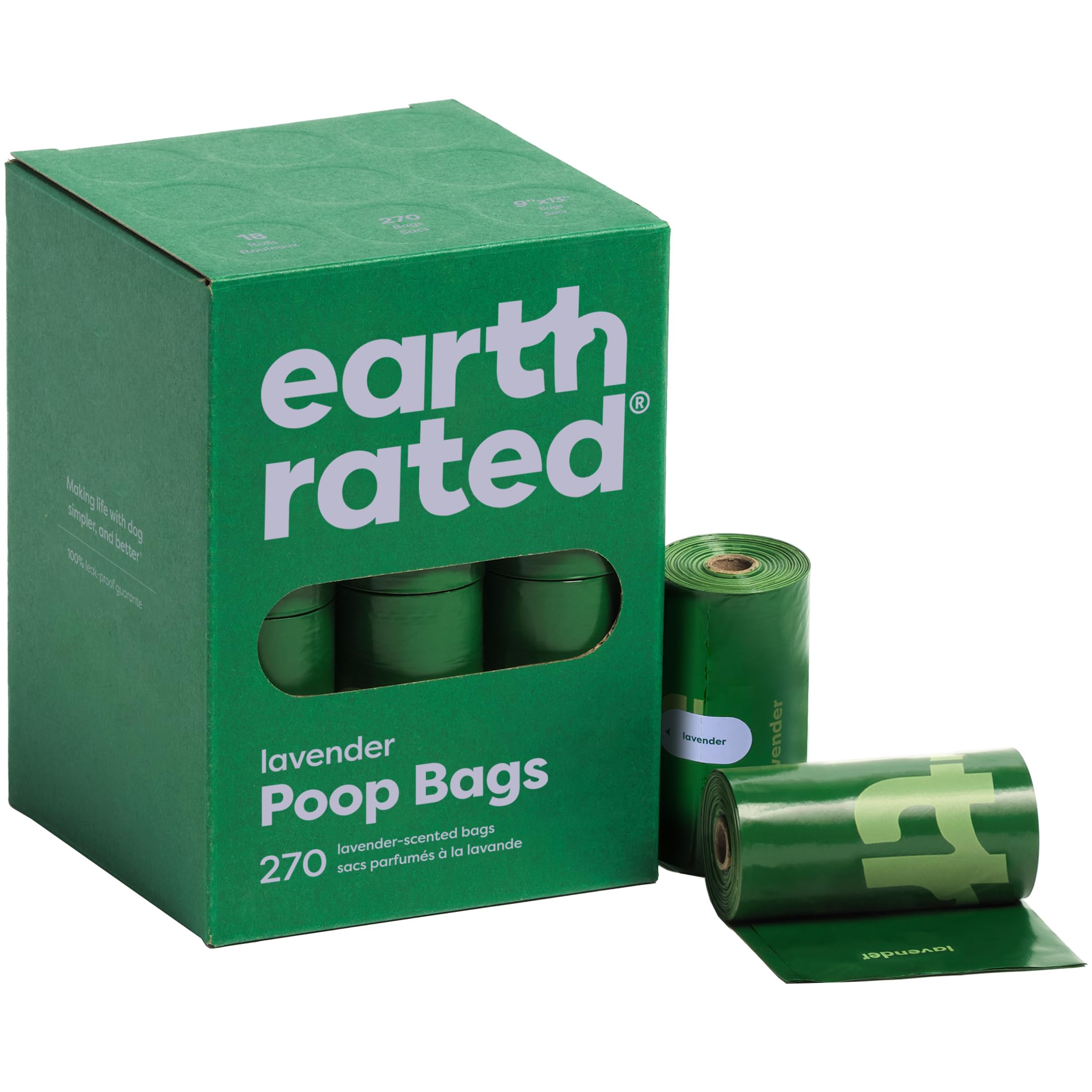 Earth Rated Leak-Proof Extra-Thick Dog Waste Bag Refills