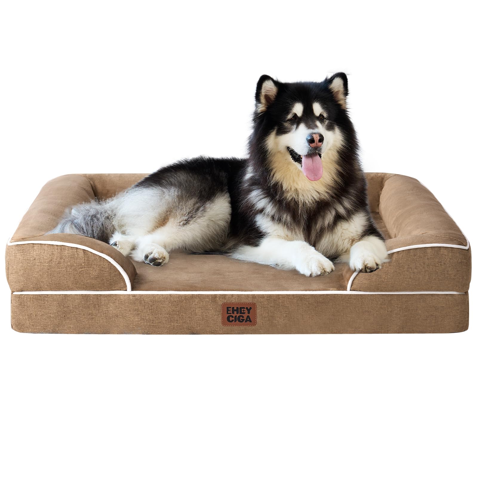 EHEYCIGA Waterproof Orthopedic Memory Foam Dog Bed