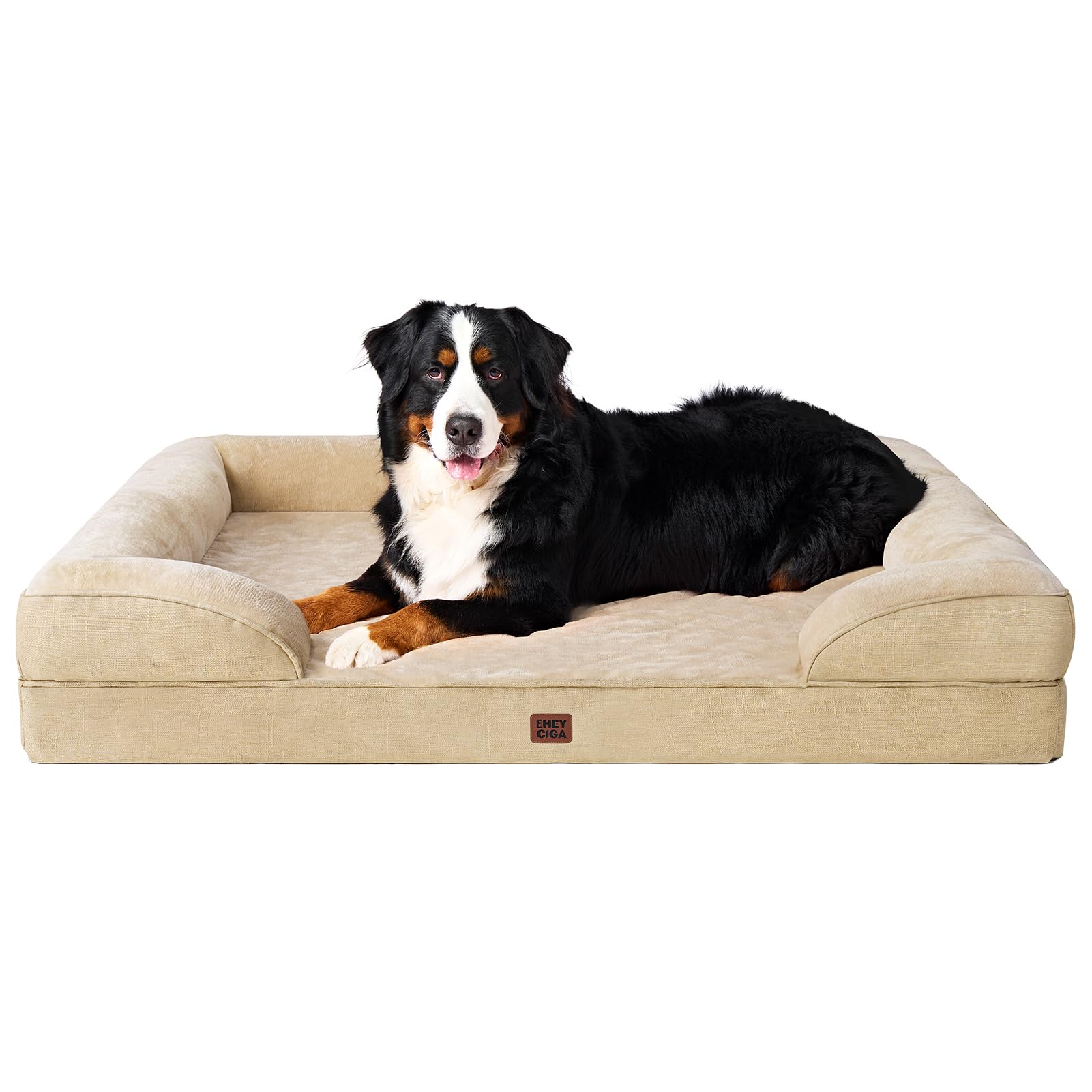 EHEYCIGA Waterproof Orthopedic Memory Foam Dog Bed