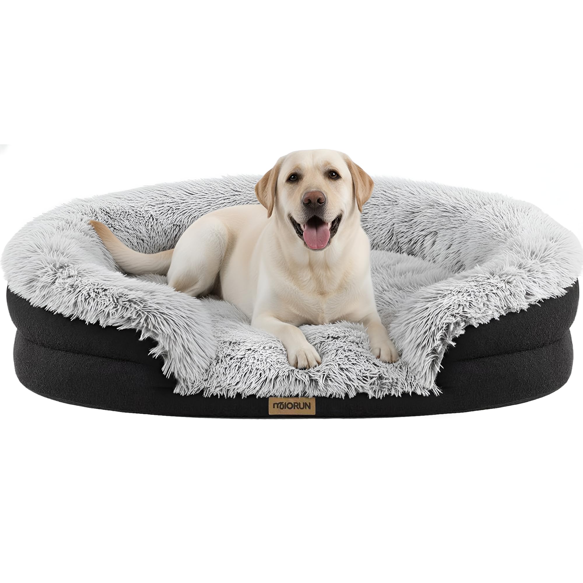 Plush Fluffy Calming Dog Bed for Cozy Everyday Comfort