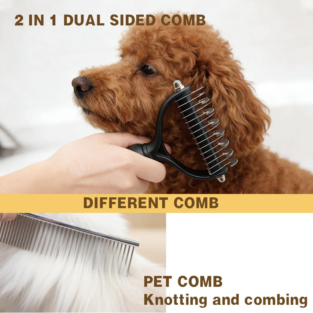 8-in-1 Home Pet Grooming Kit for Dogs and Cats