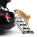 Portable 5-Step Aluminum Dog Car Stairs for SUVs
