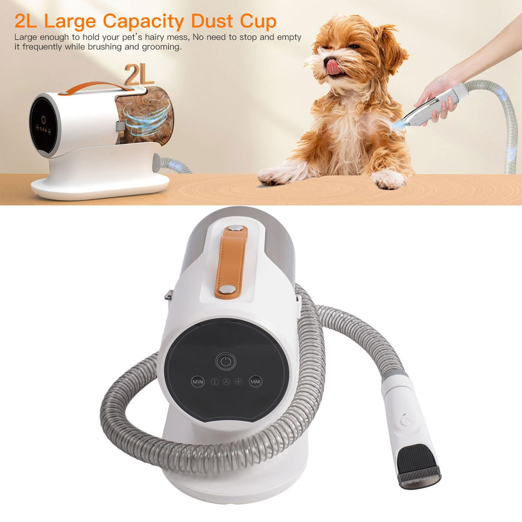 Luocute 2L Low-Noise Pet Grooming Vacuum Kit