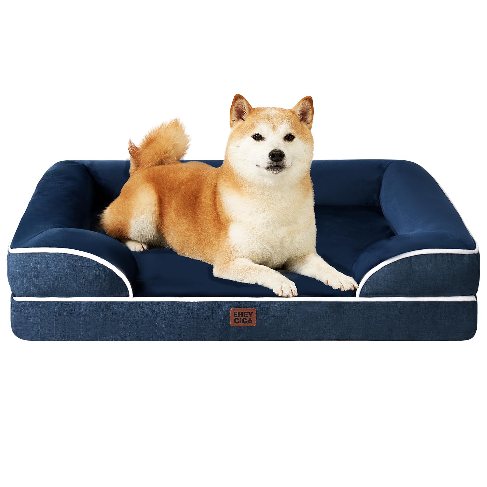 EHEYCIGA Waterproof Orthopedic Memory Foam Dog Bed