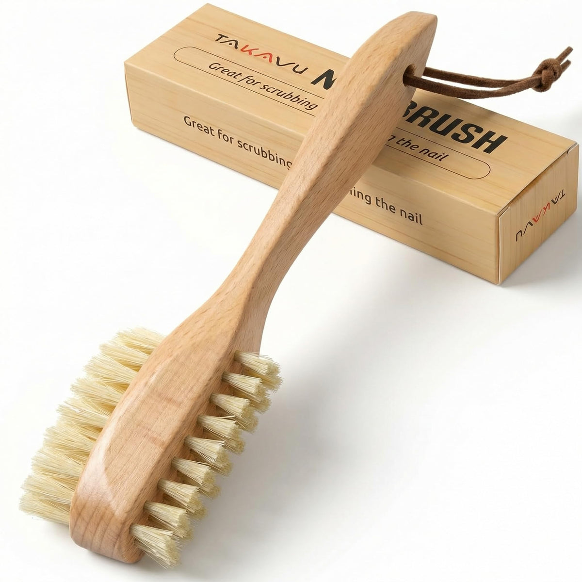 Double-Sided Nail Cleaning Brush for Hands and Feet