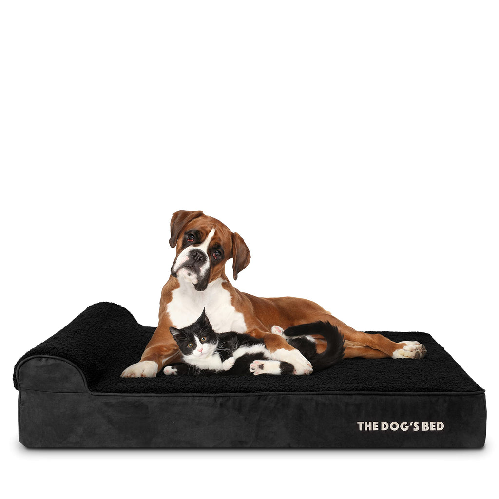 The Dog’s Bed Orthopedic Memory Foam Bed with Headrest