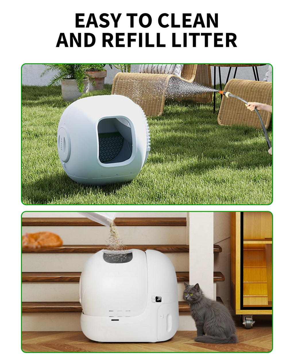 PETKIT Automatic Self-Cleaning Cat Litter Box with App
