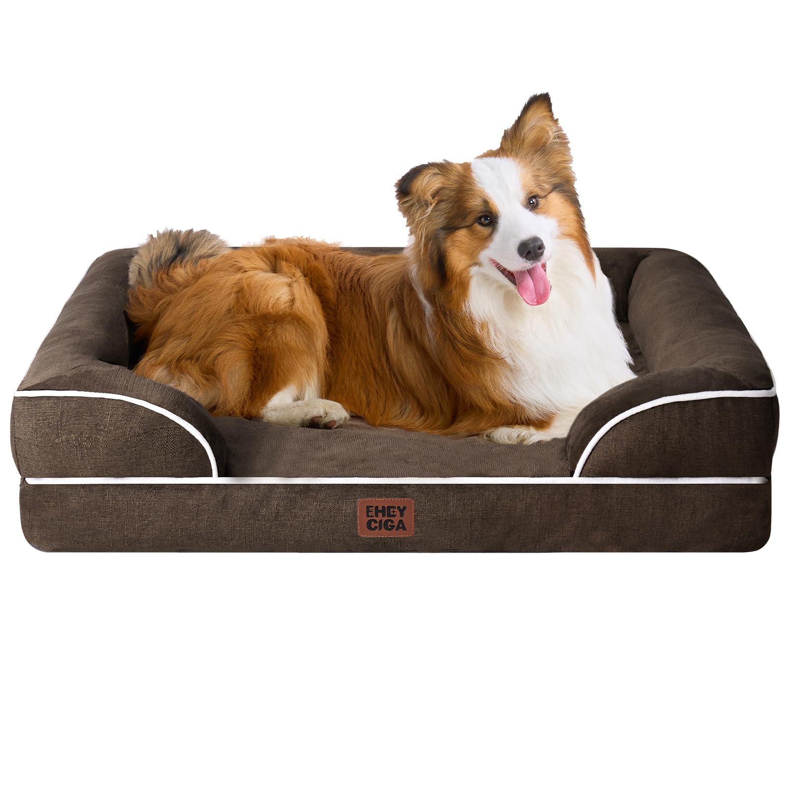 EHEYCIGA Waterproof Orthopedic Memory Foam Dog Bed