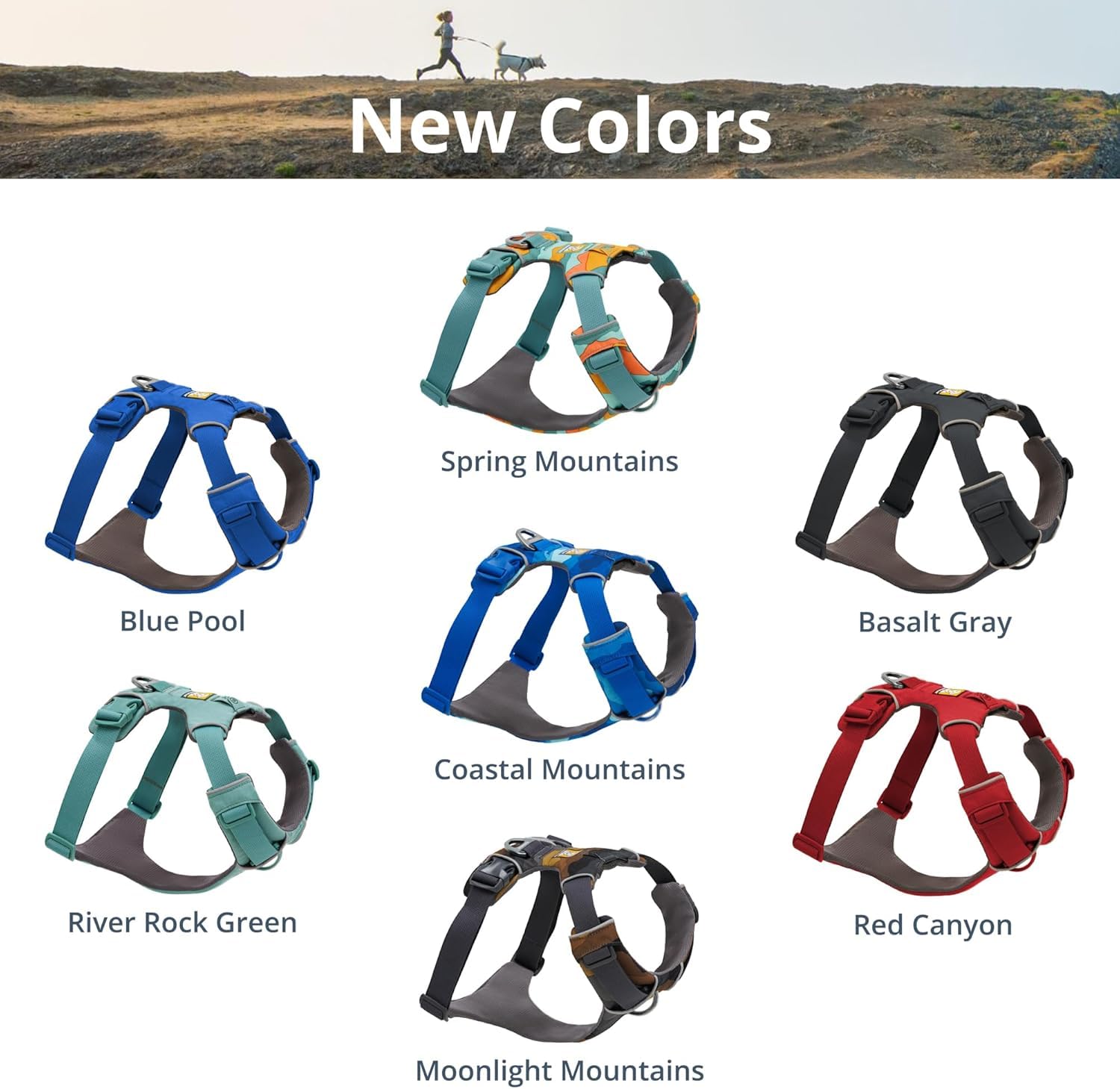 Ruffwear Front Range Reflective Padded Dog Harness