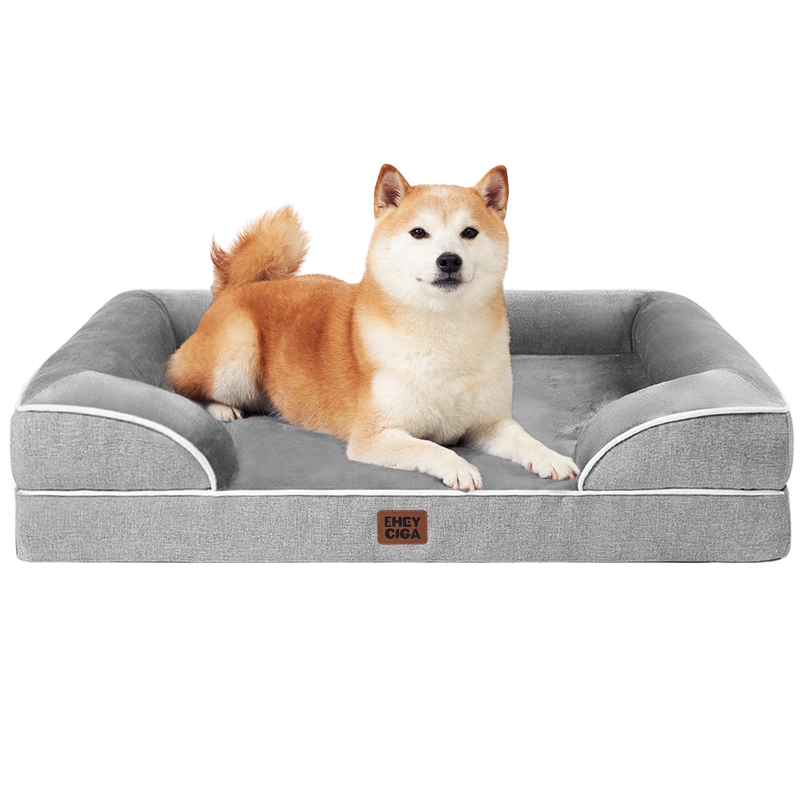 EHEYCIGA Waterproof Orthopedic Memory Foam Dog Bed