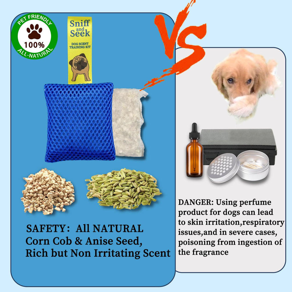 Dog Scent Training Kit for Nose Work and Hide-and-Seek