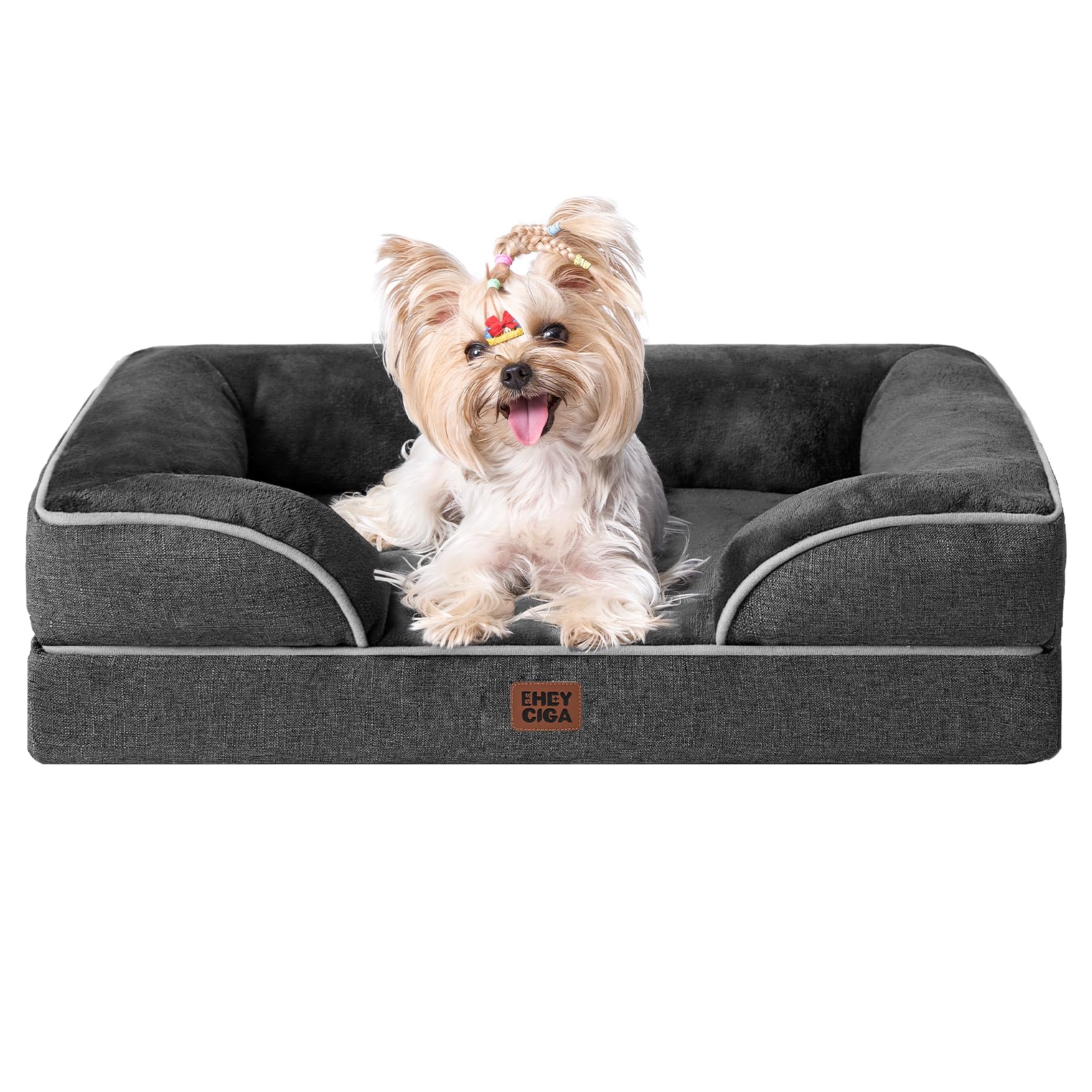 EHEYCIGA Waterproof Orthopedic Memory Foam Dog Bed