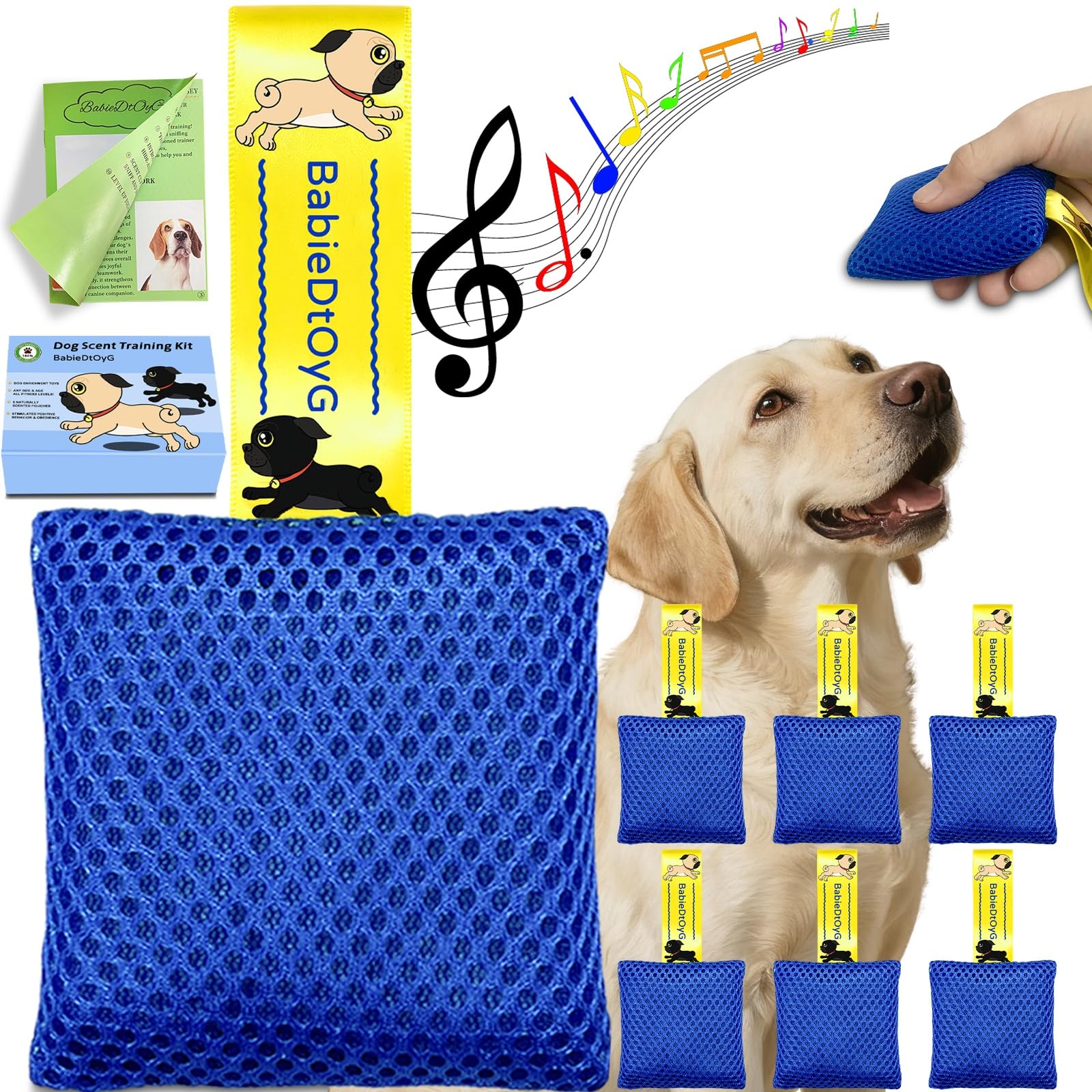 Dog Scent Training Kit for Nose Work and Hide-and-Seek