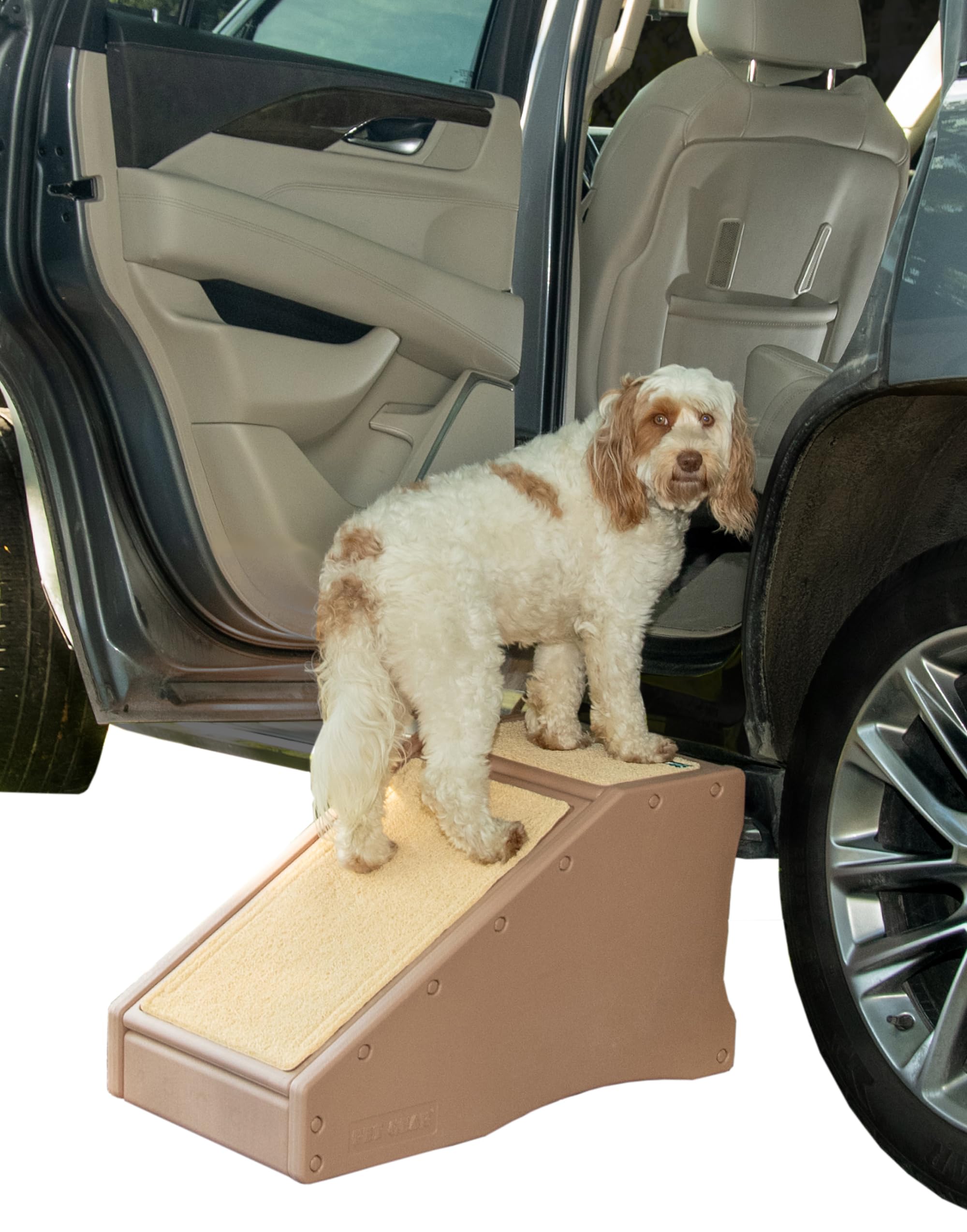 Pet Gear Easy Step II Extra-Wide Pet Stairs for Pets