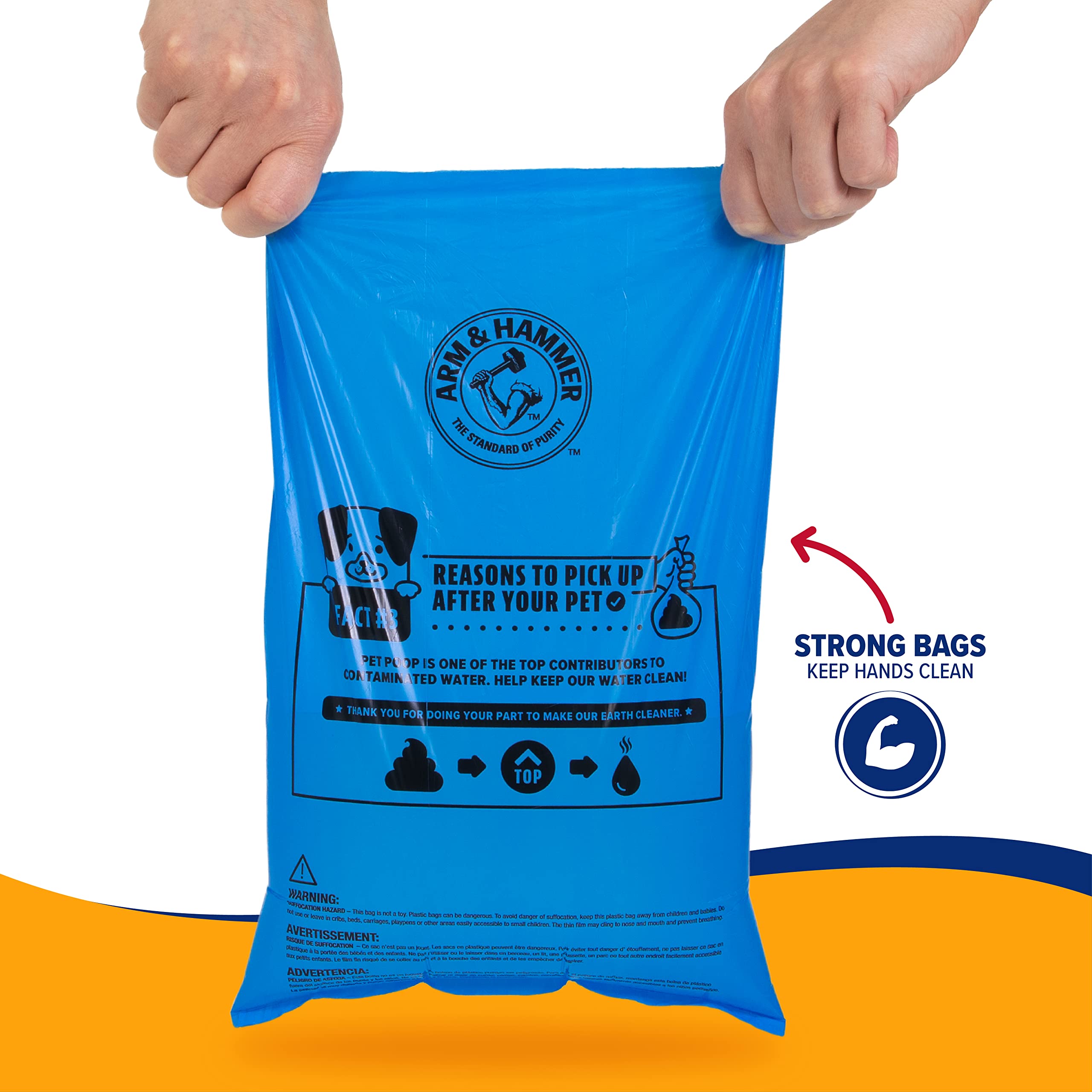 Arm & Hammer Fresh-Scent Dog Waste Bag Refills, 90-Count